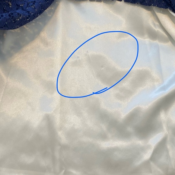 NWT Tahari A-line dress - tatted lace (6) - Picture 10 of 12